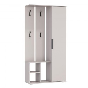 Кармен-1 Шкаф для прихожей (Олмеко) Кашемир